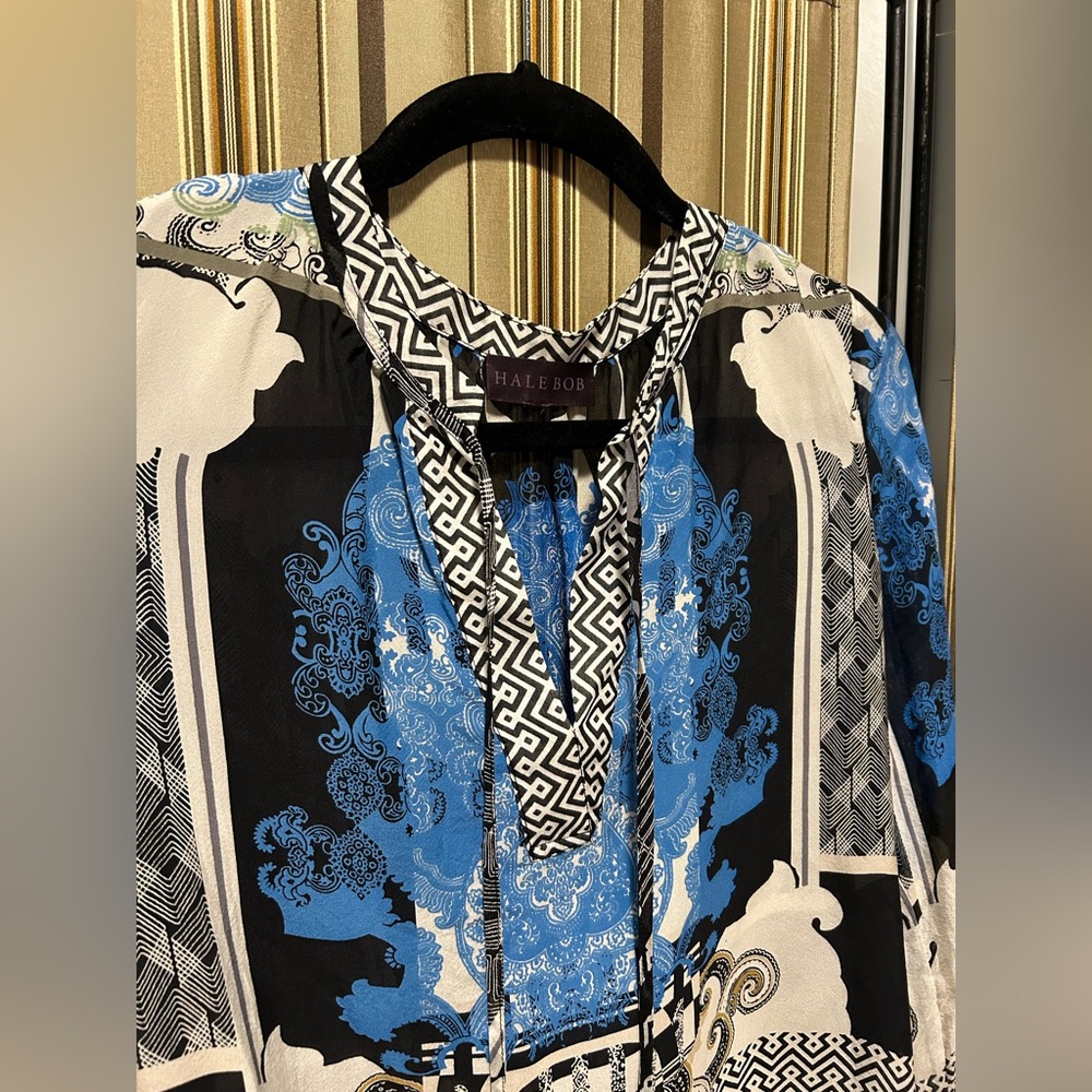 Hale Bob silk top